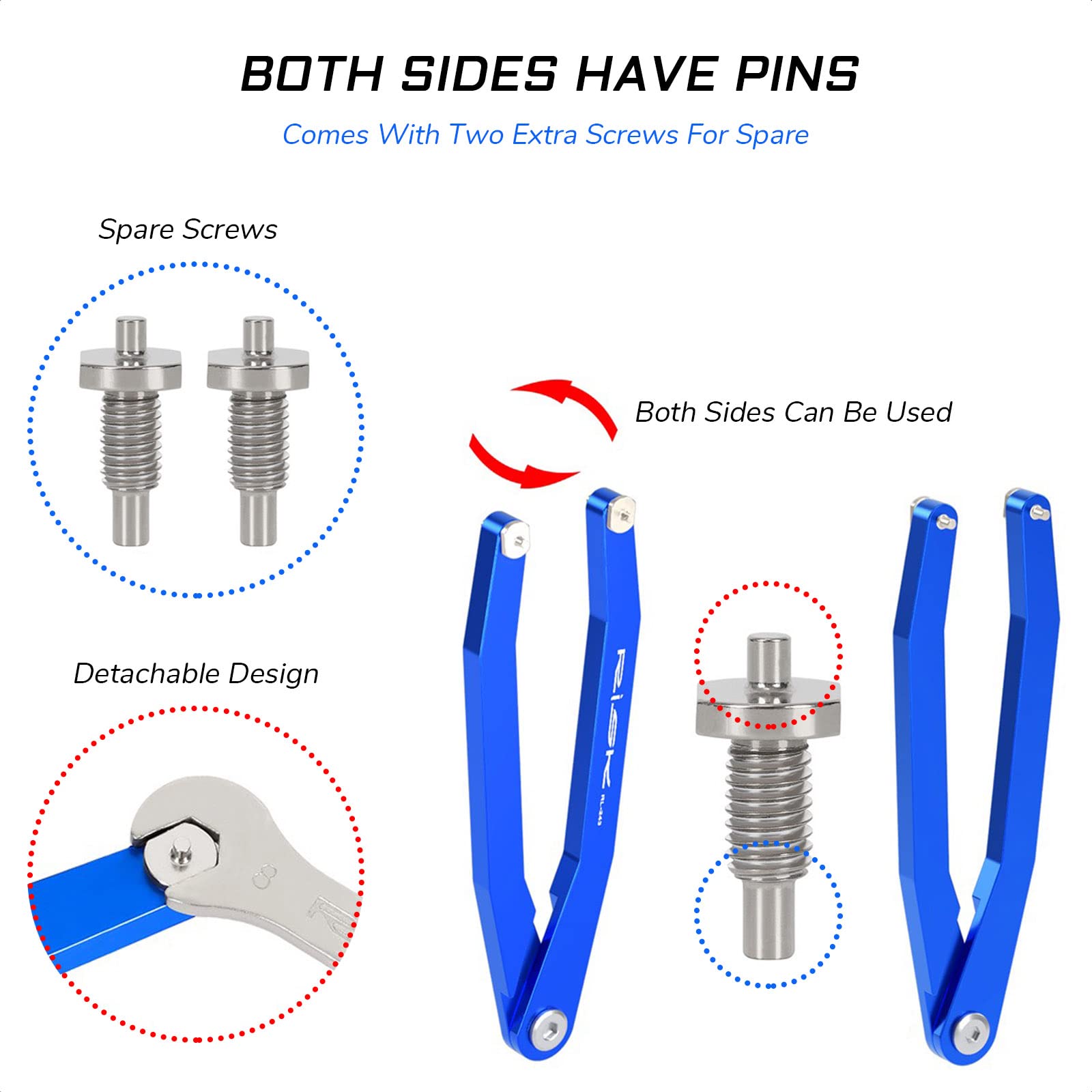 ちょん様 Amazon.co.jp: PATIKIL 316ステンレス鋼 クイックリリースピン 4